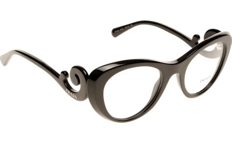 prada pr-06 qv zwart 1ab1o1 bril jb320030199|Prada Baroque PR06QV 1AB1O1 49 Prescription Glasses.